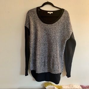 Madewell Color Block Sweater